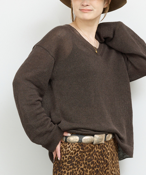 ドゥーズィエムクラス　PRIMITIVE ニット Deuxieme Classe（ドゥーズィエムクラス）の「PRIMITIVE KNIT