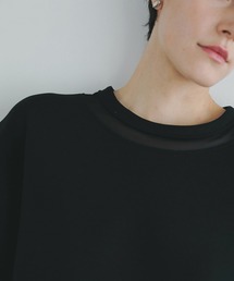 MANOF（マノフ）の「SHEER NECK CUT TOPS（Tシャツ/カットソー）」