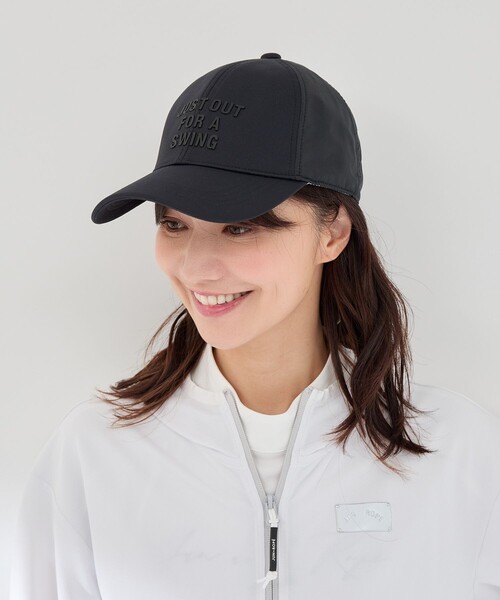 JUN&ROPE'（ジュンアンドロペ）の「メッセージプリントキャップ（キャップ・レディース・ブラック/ホワイト・FREE）」の15枚目の写真