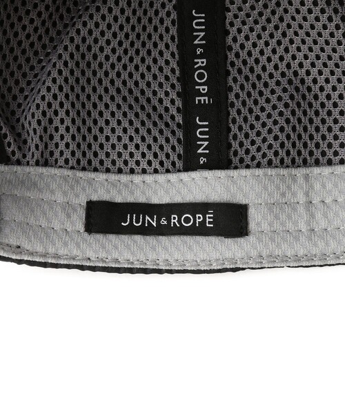 JUN&ROPE'（ジュンアンドロペ）の「メッセージプリントキャップ（キャップ・レディース・ブラック/ホワイト・FREE）」の3枚目の写真