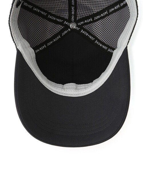 JUN&ROPE'（ジュンアンドロペ）の「メッセージプリントキャップ（キャップ・レディース・ブラック/ホワイト・FREE）」の5枚目の写真