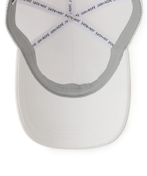 JUN&ROPE'（ジュンアンドロペ）の「メッセージプリントキャップ（キャップ・レディース・ブラック/ホワイト・FREE）」の8枚目の写真