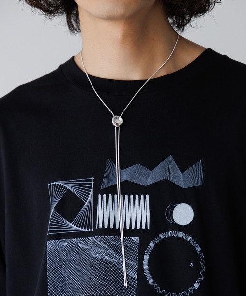 Loop tie necklace / ループタイネックレス（ネックレス