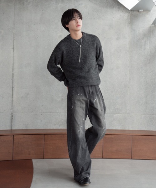 SINSS（シンス）の「Loop tie necklace / ループタイネックレス（ネックレス・メンズ・シルバー・FREE）」の18枚目の写真