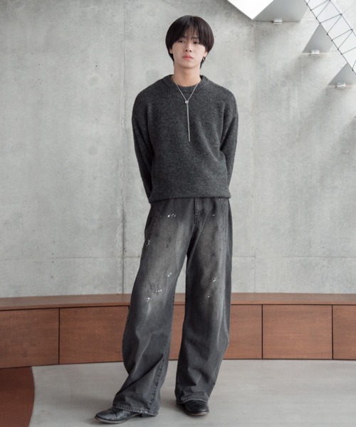 SINSS（シンス）の「Loop tie necklace / ループタイネックレス（ネックレス・メンズ・シルバー・FREE）」の19枚目の写真