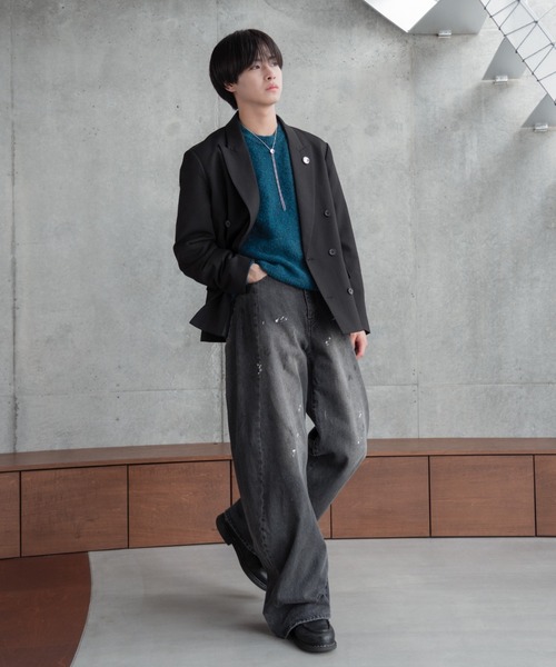 SINSS（シンス）の「Loop tie necklace / ループタイネックレス（ネックレス・メンズ・シルバー・FREE）」の20枚目の写真