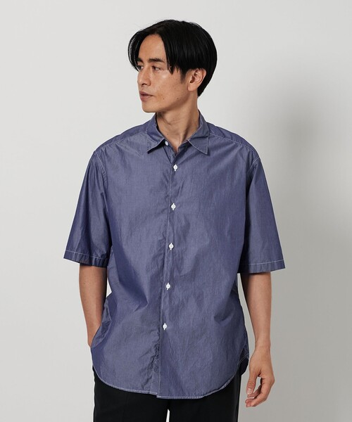 セール】100/2 シャンブレー レギュラー グランデ シャツ