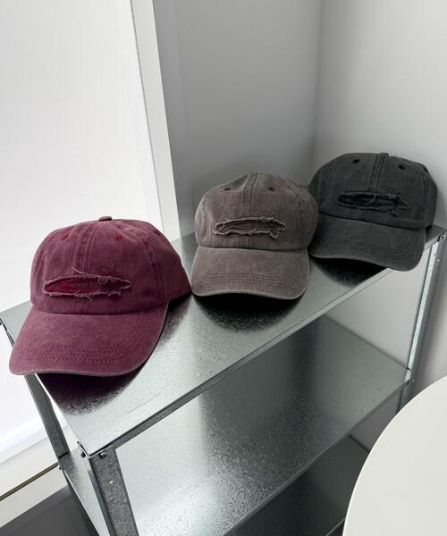 WEGO(ウィゴー)の「WEGO/フリンジロゴピグメントキャップ(キャップ・レディース・レッド/ブラウン/ブラック・FREE)」の14枚目の写真