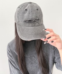 WEGO | WEGO/フリンジロゴピグメントキャップ(キャップ)
