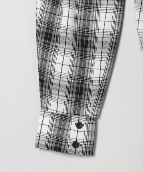 JEANASIS（ジーナシス）の「シャツライクアシメチェックロングスカート/496534（スカート・レディース・ブラック系その他/イエロー/レッド系その他/ブルー系その他/レッド・FREE）」の10枚目の写真