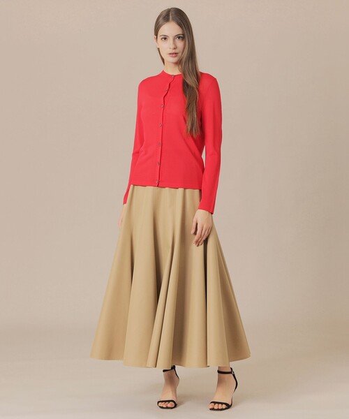 MACKINTOSH LONDON(マッキントッシュ ロンドン)の「クールレーヨンカーディガン(カーディガン/ボレロ・レディース・ネイビー/ホワイト系その他/レッド系その他3/グリーン・38/40)」の6枚目の写真
