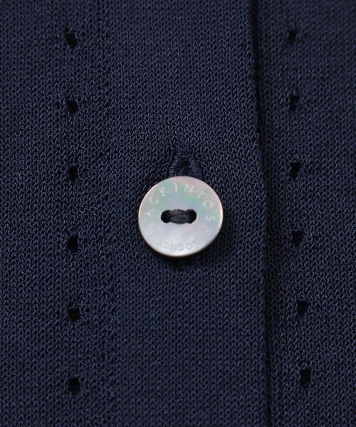 MACKINTOSH LONDON(マッキントッシュ ロンドン)の「クールレーヨンカーディガン(カーディガン/ボレロ・レディース・ネイビー/ホワイト系その他/レッド系その他3/グリーン・38/40)」の13枚目の写真