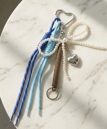 Per sist ence（パーシエンス）の「ハート・リボンモチーフチャーム/キーリング（チャーム）」