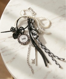 Per sist ence（パーシエンス）の「ハート・リボンモチーフチャーム/キーリング（チャーム）」