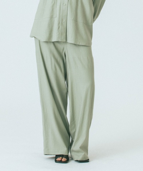ROSE BUD(ローズバッド)の「(GENE HEAVENS)BIG POCKET PANTS(その他パンツ・レディース・ブラック/カーキ/ベージュ・ONE SIZE)」の3枚目の写真