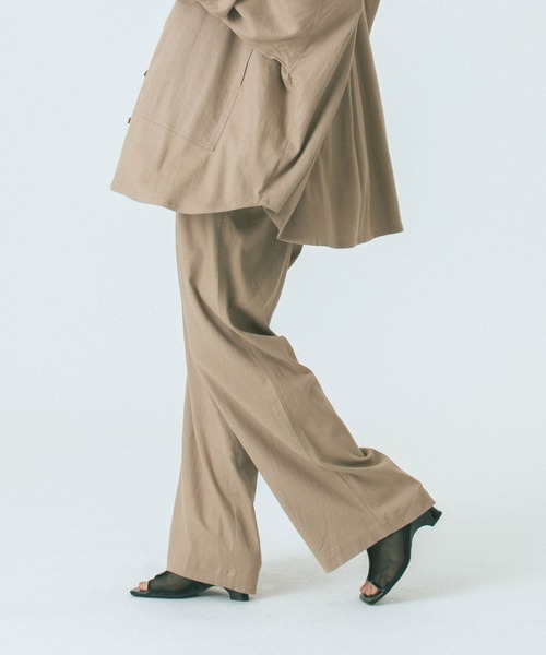 ROSE BUD(ローズバッド)の「(GENE HEAVENS)BIG POCKET PANTS(その他パンツ・レディース・ブラック/カーキ/ベージュ・ONE SIZE)」の10枚目の写真