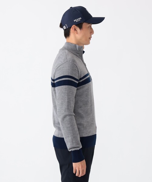 ビームスゴルフ ハーフジップブルゾン パープルレーベル ビームスゴルフ ハーフジップブルゾン パープルレーベル BEAMS GOLF