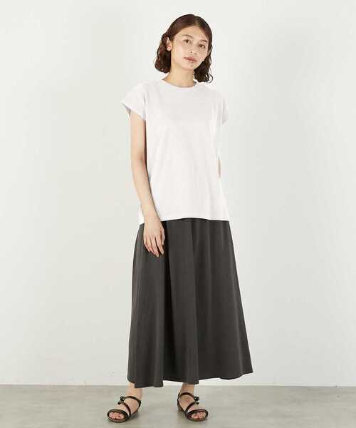 STAR&STRIPE(スターアンドストライプ)の「《別注》【STAR&STRIPE /スターアンドストライプ】フレンチスリーブ(Tシャツ/カットソー・レディース・ホワイト/ブラウン/ブルー/チャコールグレー・FREE)」の15枚目の写真