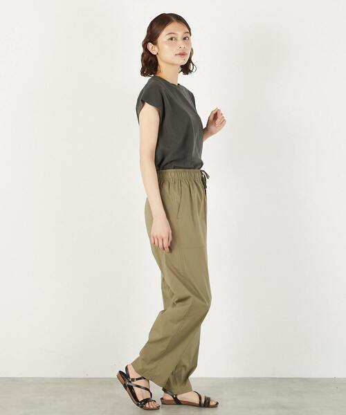 STAR&STRIPE(スターアンドストライプ)の「《別注》【STAR&STRIPE /スターアンドストライプ】フレンチスリーブ(Tシャツ/カットソー・レディース・ホワイト/ブラウン/ブルー/チャコールグレー・FREE)」の7枚目の写真