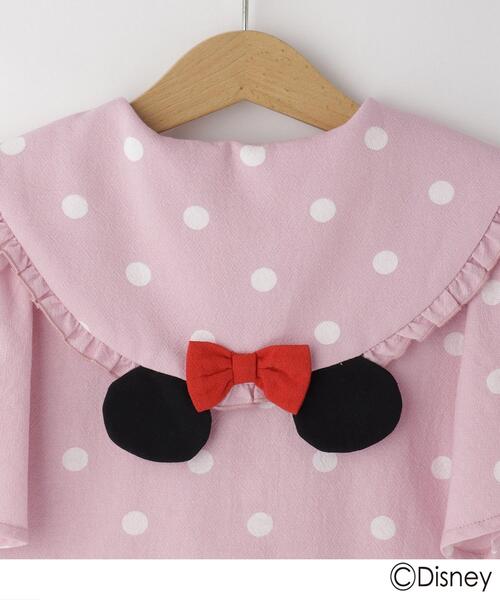 Disney（ディズニー）の「【DISNEY】耳付き衿ブラウス（シャツ/ブラウス・キッズ・ブラック系/ピンク系1・10/11/12）」の6枚目の写真