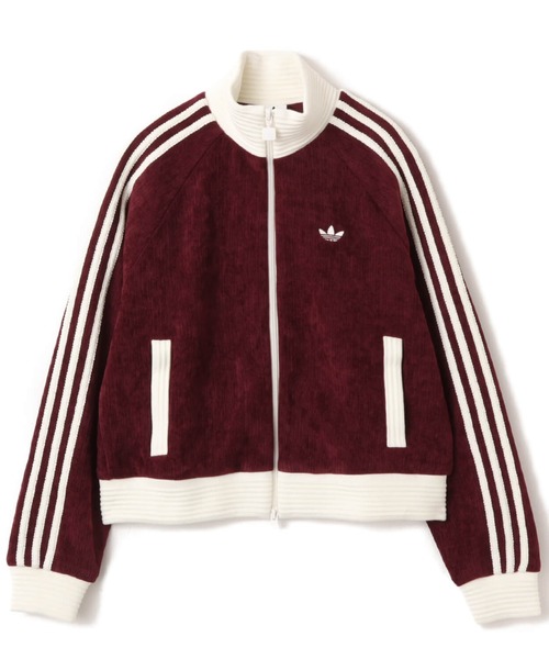 adidas VELOUR KNIT TRACK TOP / アディダス ベロア ニット トラック