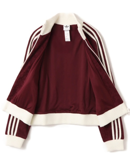 adidas VELOUR KNIT TRACK TOP / アディダス ベロア ニット トラック