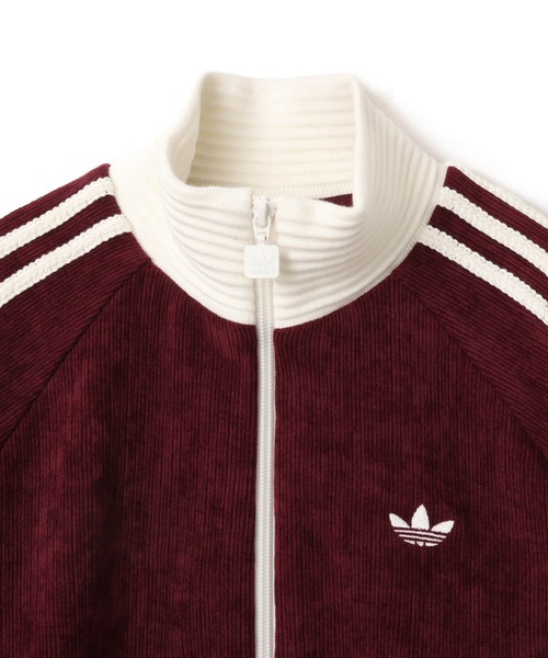 adidas VELOUR KNIT TRACK TOP / アディダス ベロア ニット トラック