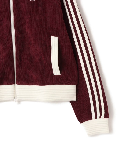 adidas VELOUR KNIT TRACK TOP / アディダス ベロア ニット トラック