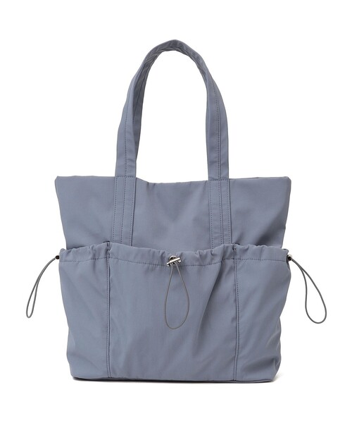 SHIPS Colors: A4 ナイロン ギャザー トートバッグ ◇（トートバッグ