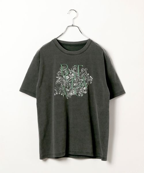ジュリアボーイページ ボタニカルシシュウTシャツ（Tシャツ/カットソー）｜PAGEBOY