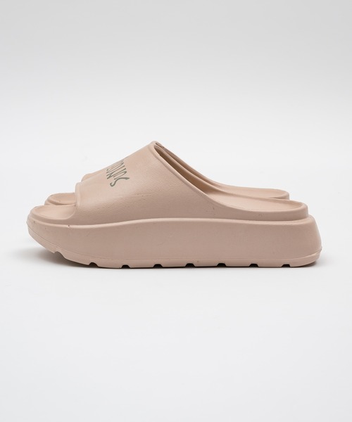 INTER FACTORY（インターファクトリー）の「moeka - SUNOUTFIT 厚底ロゴサンダル（サンダル・レディース・ベージュ・LARGE/MEDIUM/SMALL）」の20枚目の写真