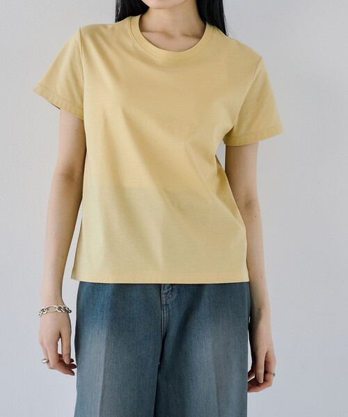 tシャツ スリーククルーTEE｜ウォッシャブル/半袖/Tシャツ/夏服/オフィスカジュアル レディース スリーククルーTEE｜ウォッシャブル/半袖/Tシャツ/夏服/オフィス