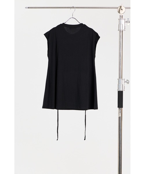 CHIGNON（シニヨン）の「【 CHIGNON / シニヨン 】ベロアメッシュキャミプルオーバー（Tシャツ/カットソー・レディース・アイボリー/ブラック/グレー・FREE）」の6枚目の写真