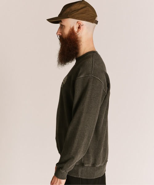 schott(ショット)の「Schott/ショット/PIGMENT SKULL AND SNAKE CREW SWEAT/ピグメント スカル アンド スネーク クルースウェット(スウェット・メンズ・レッド/ブルーグレー/ブラック・2XL/XL/L/M)」の14枚目の写真