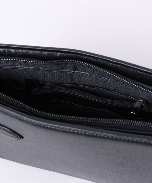 KAZZU SELECT(カッズセレクト)の「スリムセカンドバッグ(クラッチバッグ・メンズ・ホワイト・ONE SIZE)」の4枚目の写真