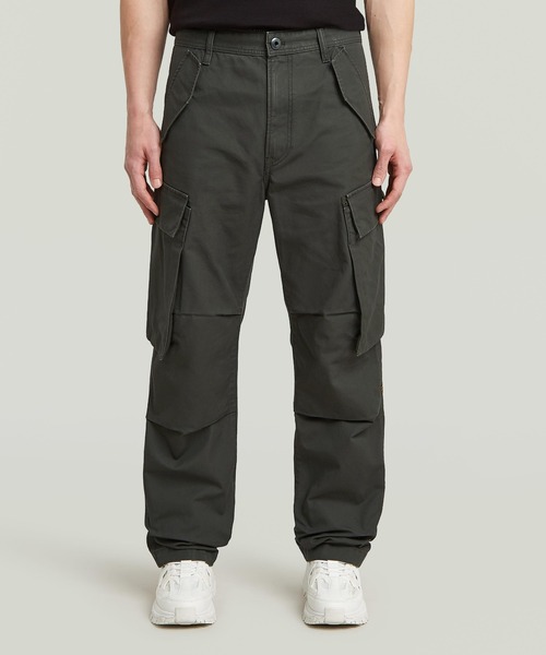 G-STAR（ジースター）の「R-3N REGULAR STRAIGHT CARGO PANTS/ヴィンテージライクレギュラーストレートカーゴパンツ（カーゴパンツ・メンズ・グレー系その他/ブラウン系その他・29/30/30/30/31/30/33/30/34/30/32/30/36/30/28/30）」の2枚目の写真