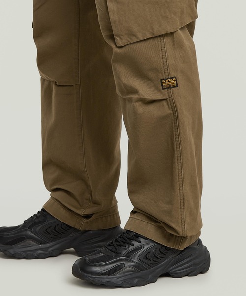 G-STAR（ジースター）の「R-3N REGULAR STRAIGHT CARGO PANTS/ヴィンテージライクレギュラーストレートカーゴパンツ（カーゴパンツ・メンズ・グレー系その他/ブラウン系その他・29/30/30/30/31/30/33/30/34/30/32/30/36/30/28/30）」の3枚目の写真