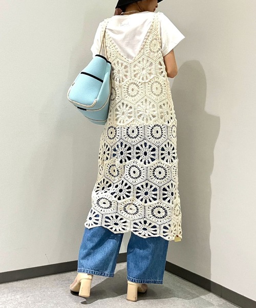 限定セール!!★★GANNI クロシェレースワンピース 送料・関税込 210.jpg