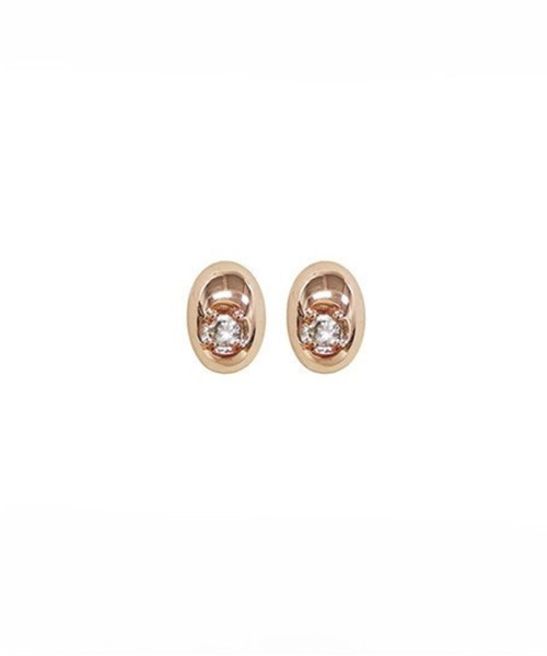 yu-ka(ユーカ)の「YU-KA:ポイントジルコニア スタッドピアス zirconia stud pierce(ピアス(両耳用)・レディース・シルバー/ゴールド/ピンクゴールド・FREE)」の7枚目の写真