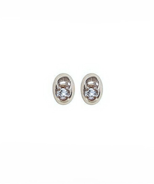 yu-ka(ユーカ)の「YU-KA:ポイントジルコニア スタッドピアス zirconia stud pierce(ピアス(両耳用)・レディース・シルバー/ゴールド/ピンクゴールド・FREE)」の8枚目の写真