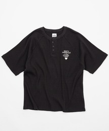 kaoyorinakami（カオヨリナカミ）の「Connie thermal henley tee / コニーサーマルヘンリーネックTシャツ（Tシャツ/カットソー）」
