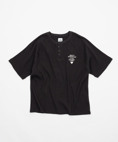 Connie thermal henley tee / コニーサーマルヘンリーネックT