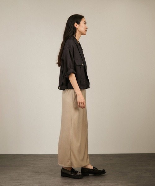 HARUTA（ハルタ）の「【HARUTA（ハルタ） for SALON】別注ガラスレザーローファー（ローファー・レディース・ボルドー/ブラック/ブラウン系その他・22.5/23.5/24.5/25）」の12枚目の写真