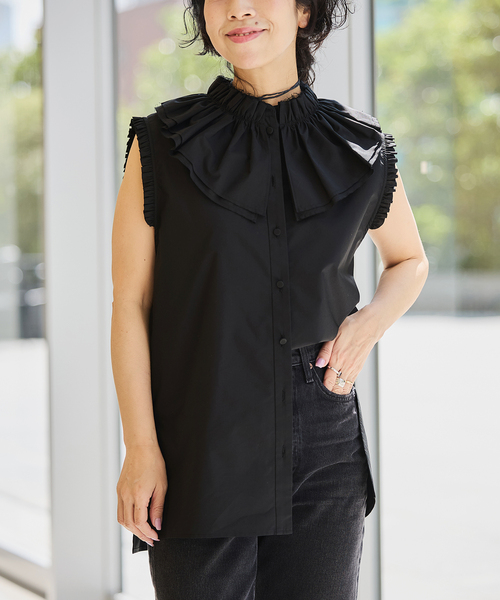 ブラウス シャツ IENA LA BOUCLE レギュラーカラーシャツ レディース IENA LA BOUCLE レギュラーカラーシャツ（シャツ／ブラウス