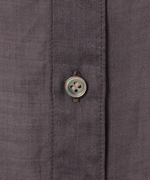 FRAMeWORK(フレームワーク)の「ラミーランタンスリーブバンドカラー(シャツ/ブラウス・レディース・ホワイト/ブラウン/ライトグリーン・FREE)」の12枚目の写真