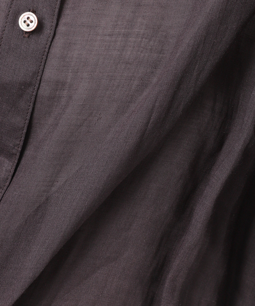 FRAMeWORK(フレームワーク)の「ラミーランタンスリーブバンドカラー(シャツ/ブラウス・レディース・ホワイト/ブラウン/ライトグリーン・FREE)」の17枚目の写真