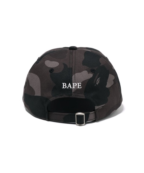 A BATHING APE（アベイシングエイプ）の「COLOR CAMO APE HEAD ONE POINT PANEL CAP（キャップ・メンズ・ブラック/ネイビー/パープル/レッド・FREE）」の11枚目の写真
