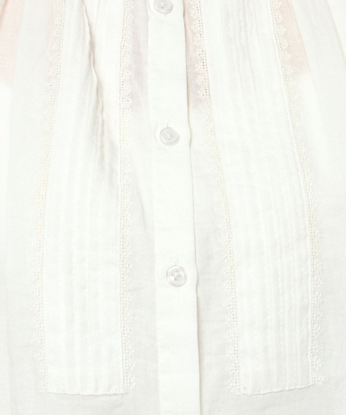 studio CLIP(スタディオクリップ)の「《高山都×INDIA IS BEAUTIFUL》コットンボイル刺繍ブラウス(シャツ/ブラウス・レディース・ブラック/ホワイト/グリーン・FREE)」の19枚目の写真