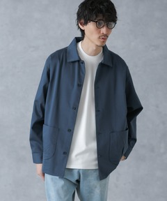 RAINMAKER/レインメーカー】OFFICER COLLAR JACKET（ノーカラー