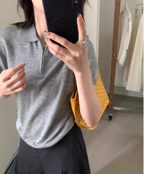 REBALANCE（リバランス）の「ニットポロ（ポロシャツ・レディース・A/B/D/C/E・FREE）」の7枚目の写真